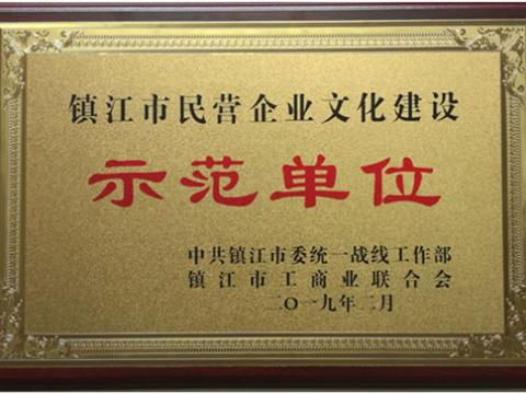 凯时尊龙人生就是博首页电气集团被认定为全市首批“镇江市民营企业文化建设树模单位”